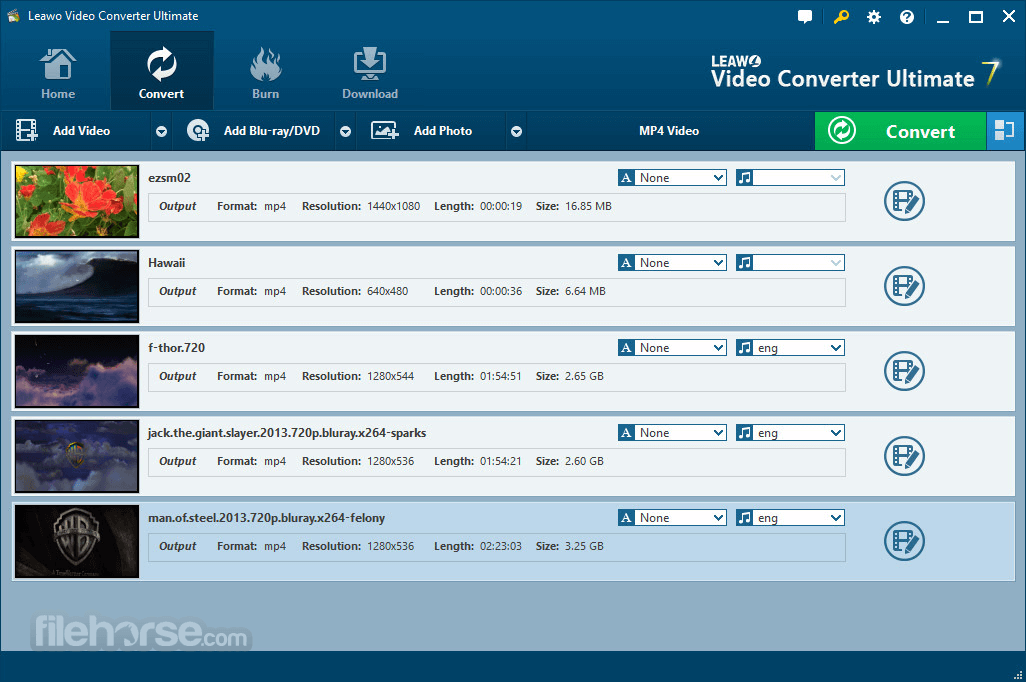 Leawo Video Converter Ultimate 11.0.0 Screenshot 1