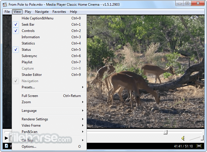 mkv video player windows classic media player