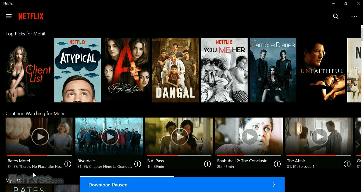 free netflix app for pc