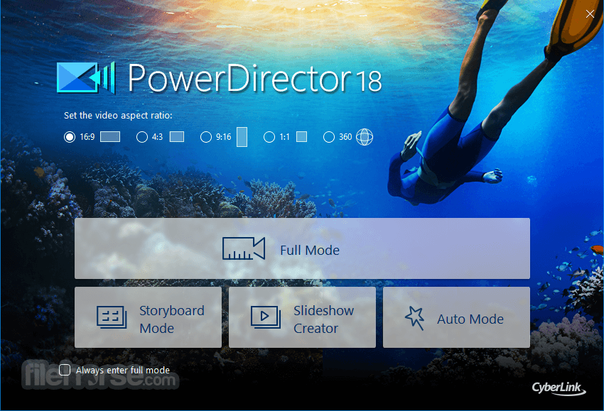 power director for windows 10