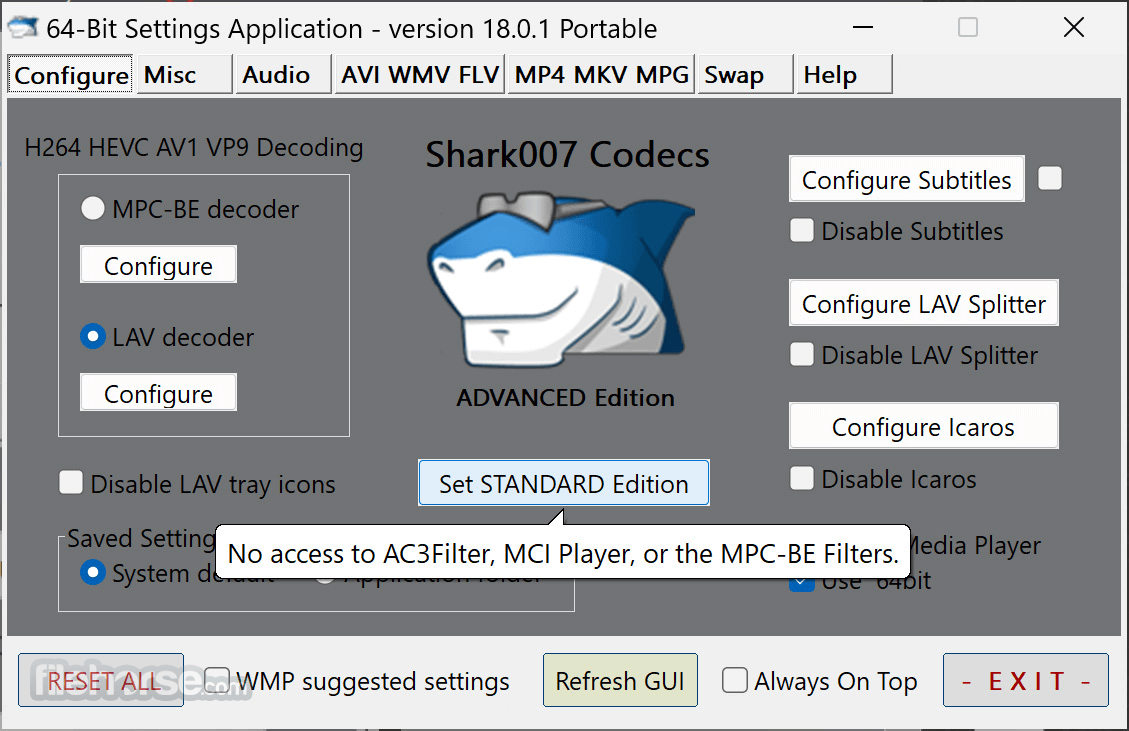 Download Shark007 Codecs Download (2023 Latest) Free