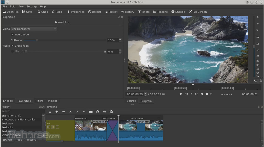 shotcut video editor download for pc