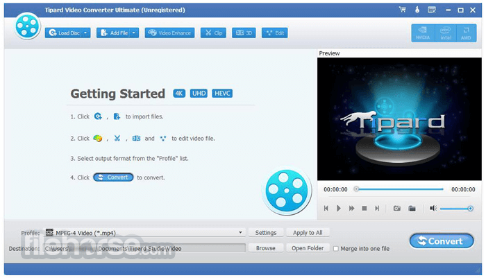 Tipard Video Converter Ultimate 10.3.12 Screenshot 1