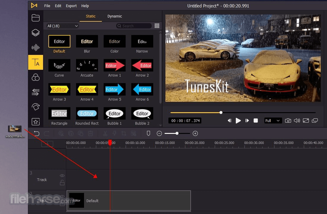 instaling AceMovi Video Editor