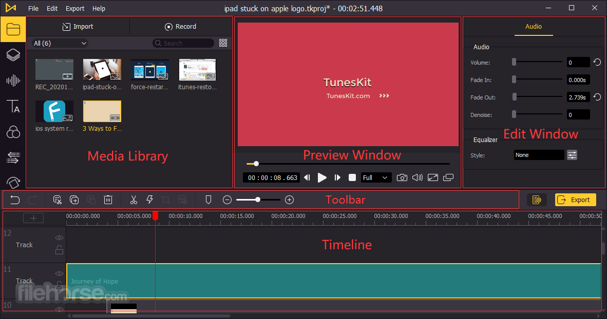 TunesKit AceMovi 4.10.0 Screenshot 3