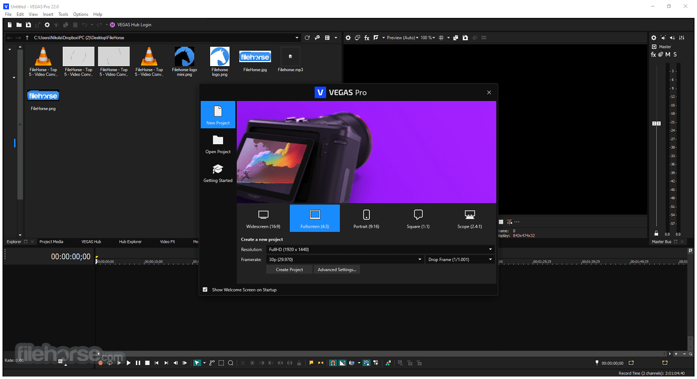 vegas pro free download