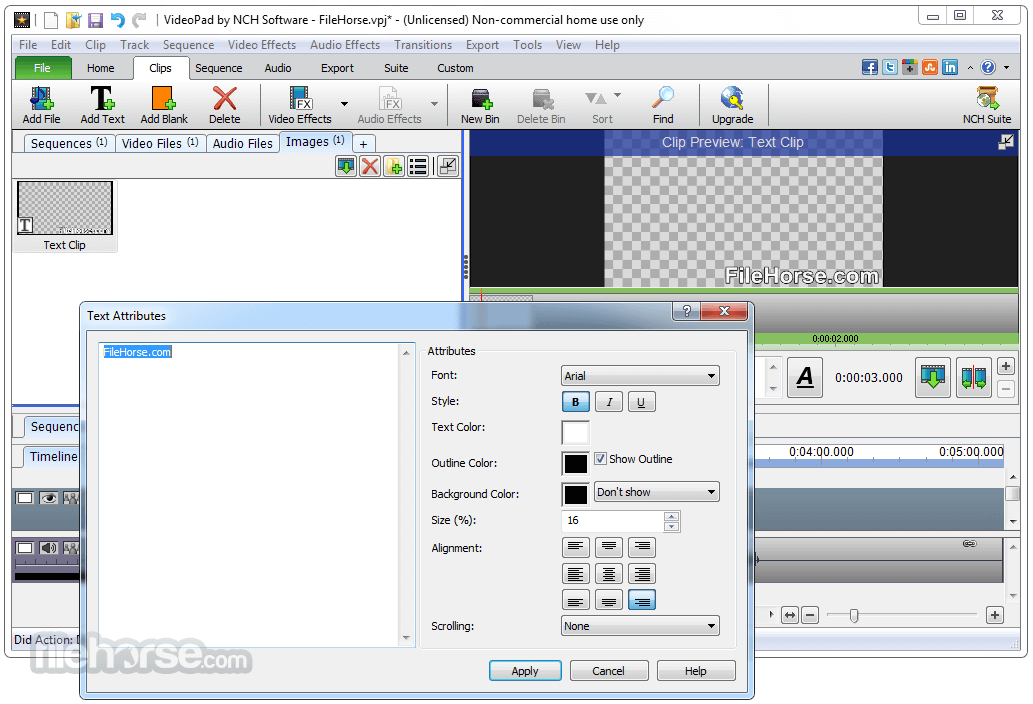 nch videopad video editor professional 3.89 final