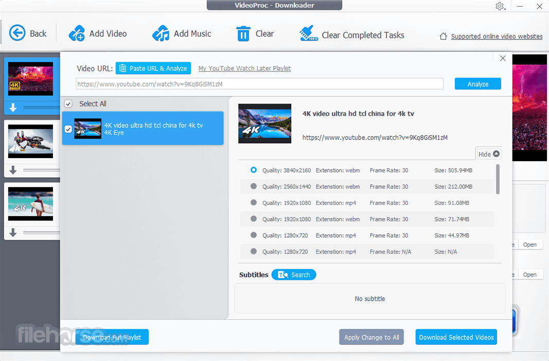 instal VideoProc Converter 4K