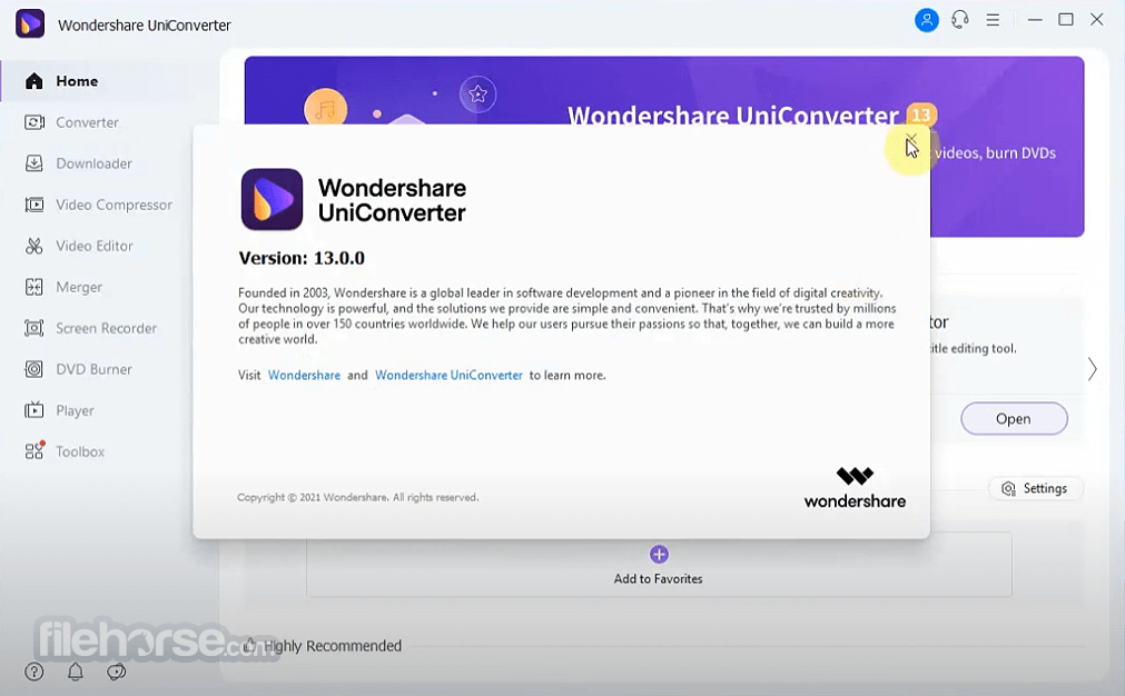 Wondershare UniConverter 14.0.2 Captura de Pantalla 4