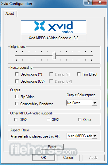 install xvid mpeg-4 xvid codec free