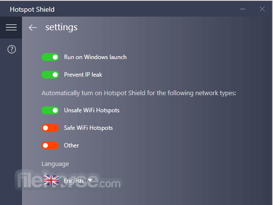 Hotspot Shield 12.7.5 Screenshot 2