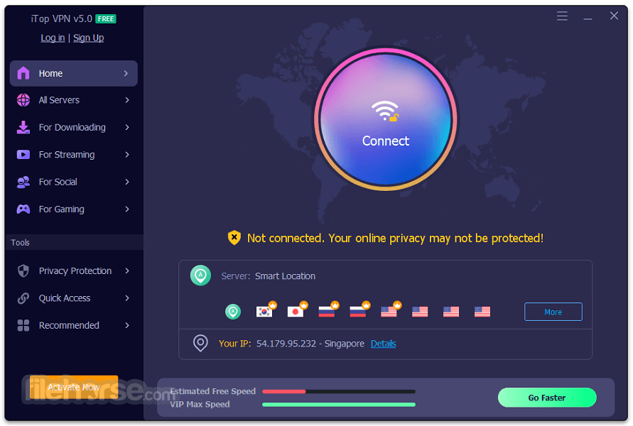 iTop VPN Download (2024 Latest) for Win 11/10/7